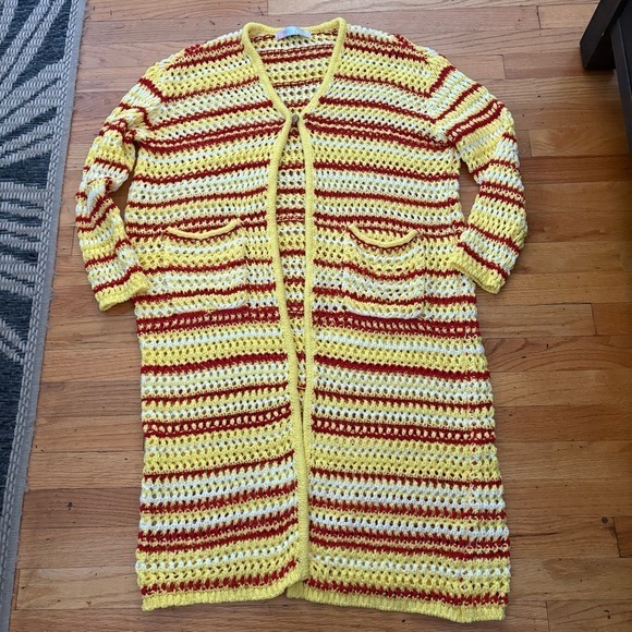 Free People Sweaters - Free People MIDI Cardigan Size Large